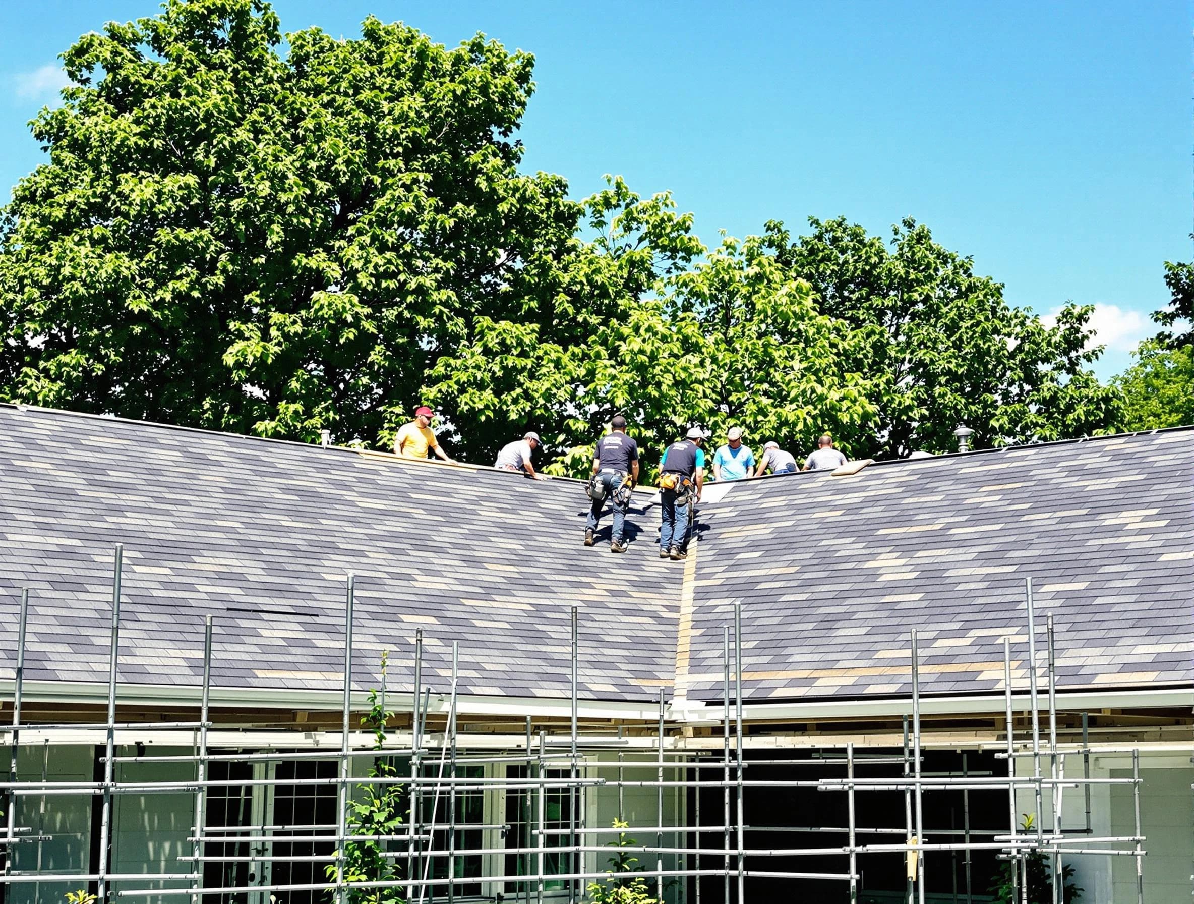 Roof Installation in New Franklin