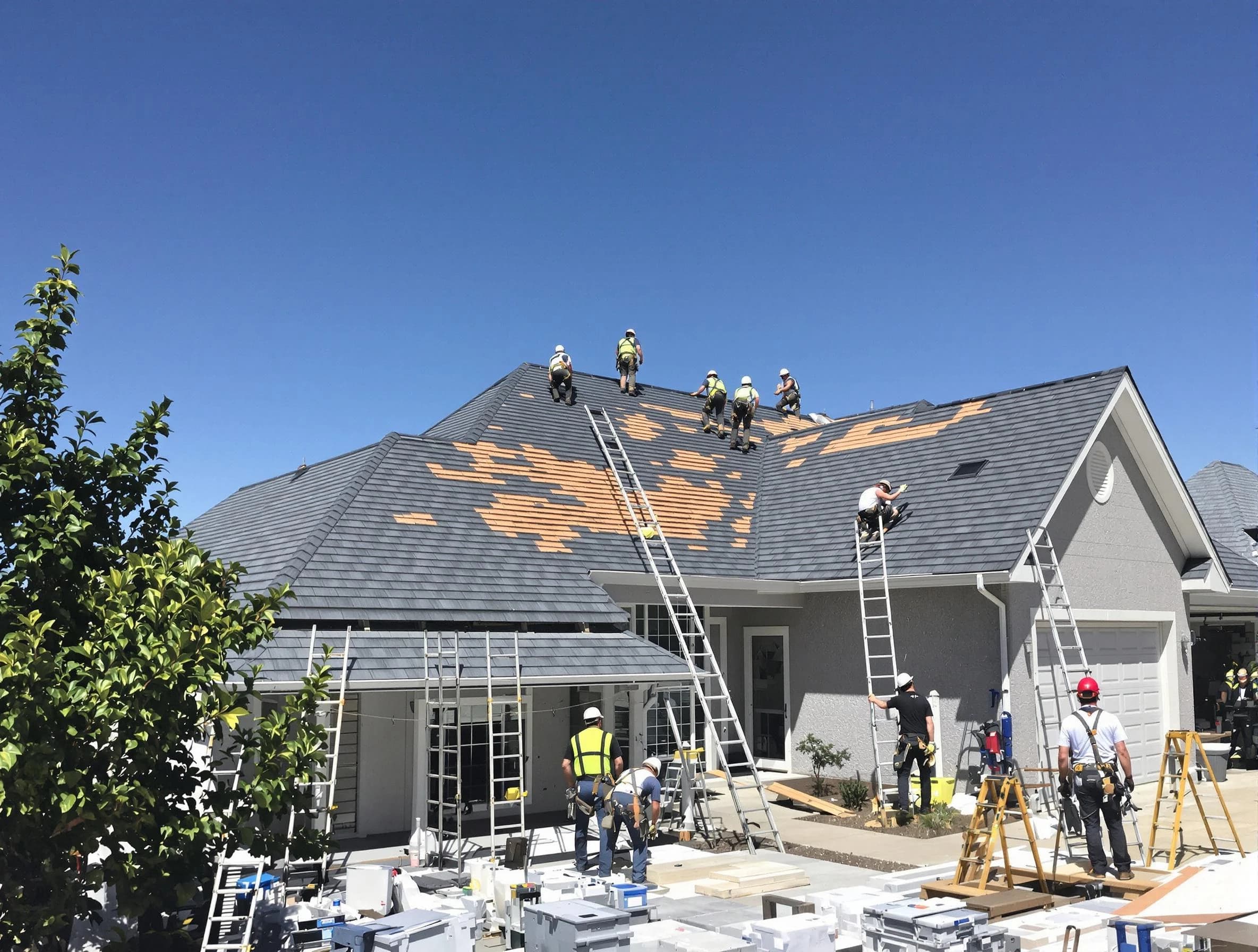 Roof Replacement in New Franklin